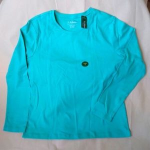 L.L.Bean Women's Petite long sleeve shirt